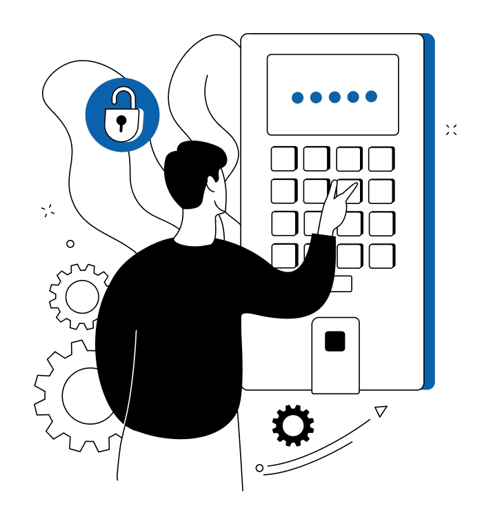 Password Security Illustration